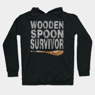 Wooden Spoon Survivor <> Graphic Design Hoodie